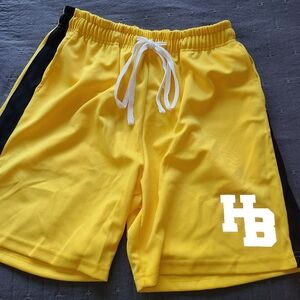 Healthy Boyz Men's Athletic Shorts - reflective logo